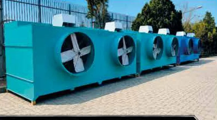Üçsan cooling tower installation