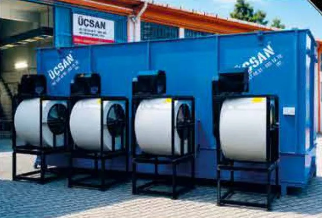 Üçsan cooling tower installation