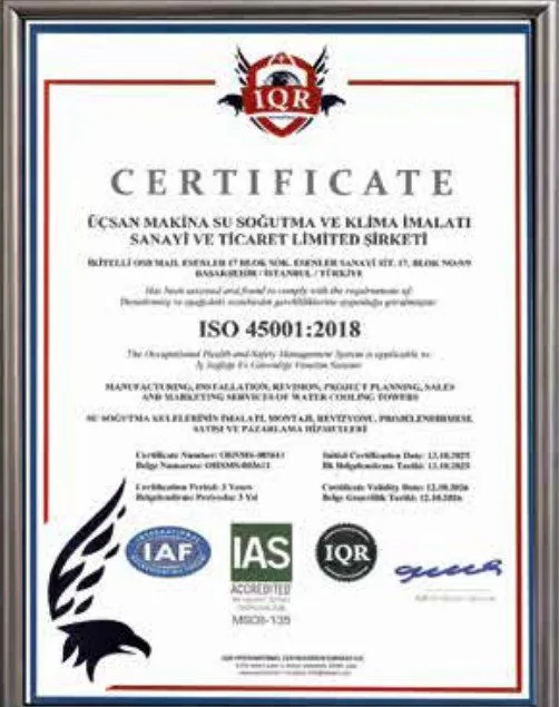 Üçsan certificate